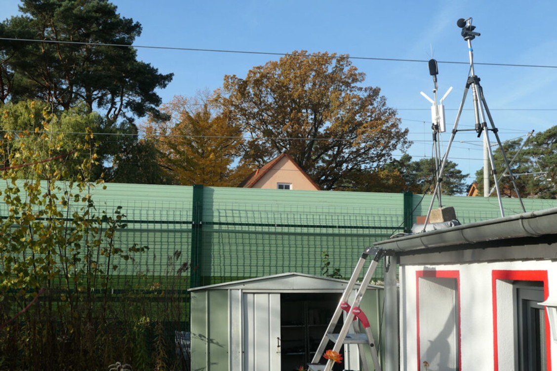 Neue Schienenlärm-Messstelle eingerichtet